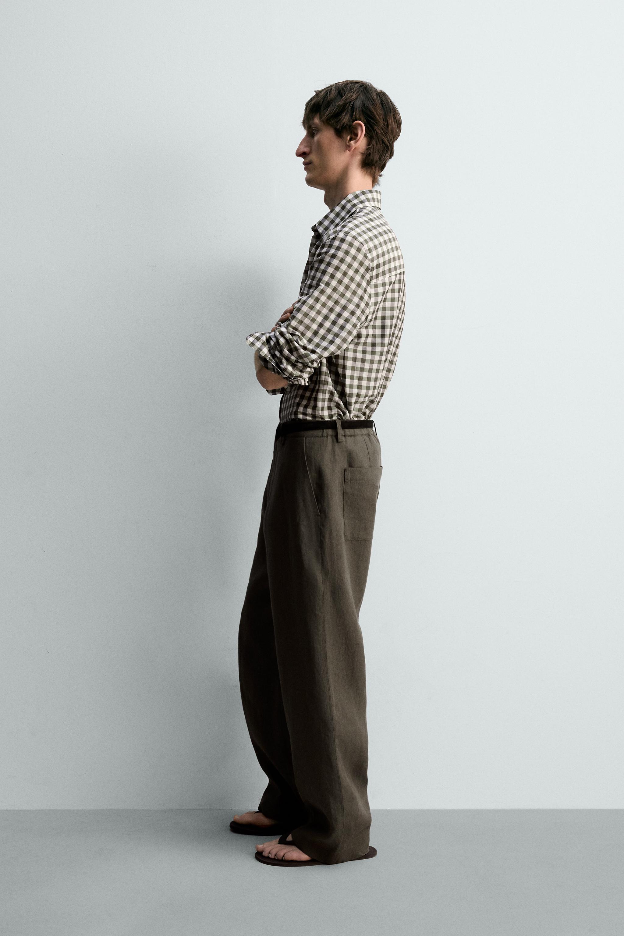 RAMIE - SILK PLAID SHIRT